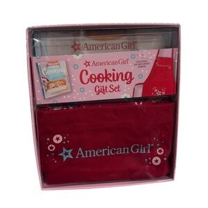 American Girl cooking gift set with apron, new in package, perfect condition!